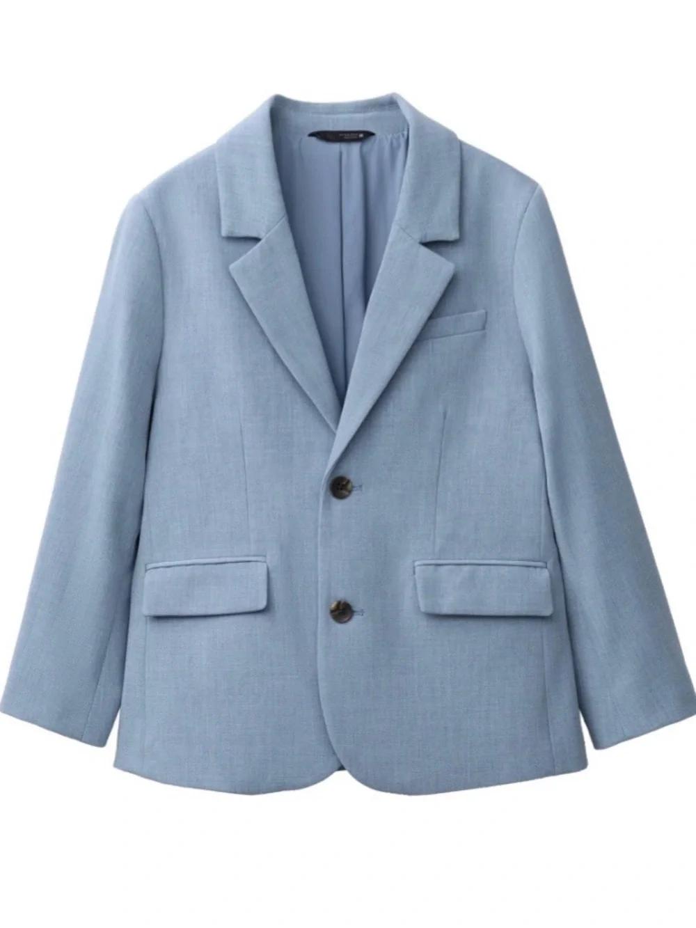 Zara Kid’s Suit Jacket in Pastel Blue